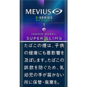 MEVIUS E系列 蓝莓爆珠 1mg（100's 细支）