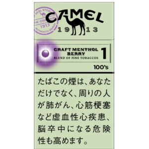 Camel Craft 蓝莓爆珠 1mg(100's 硬盒)