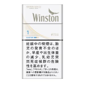 Winston Caster White 1mg(100's 硬盒)