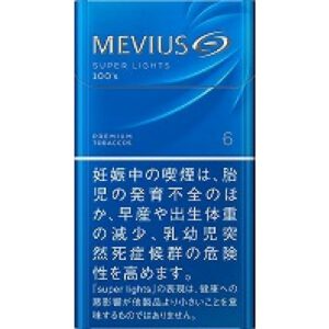 MEVIUS 超淡 6mg(100's 硬盒)