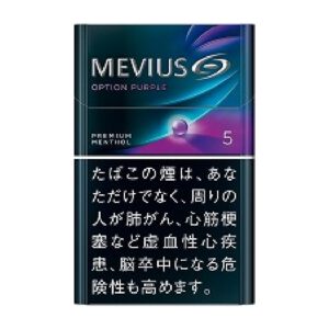 MEVIUS 高级薄荷 紫爆珠 5mg